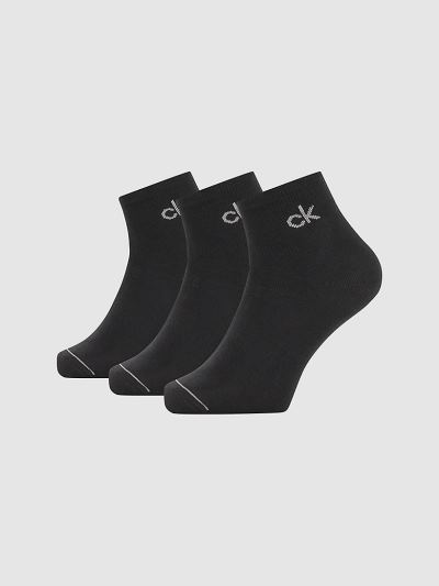 Calvin Klein Táskák & Kiegészítők HU590038 | Calvin Klein Ankle Férfi Zokni Fekete